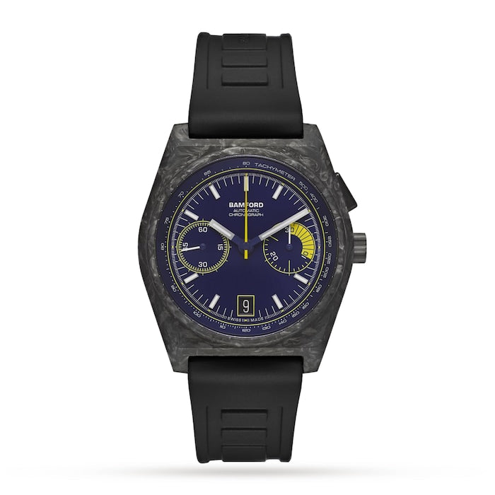 Navy Blue 41.5mm Mens Watch