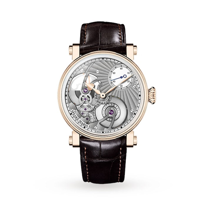 One & Two Openworked 18k Rose Gold 38mm Hours & Minutes LIMITED EDITION - SMA01 In-House movement
