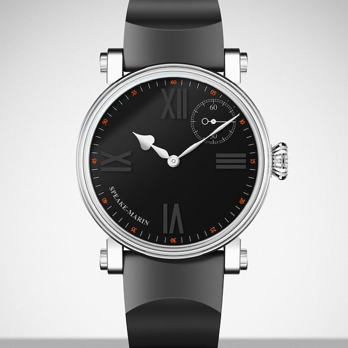 Academic Black Tie 38mm Mens Watch Black