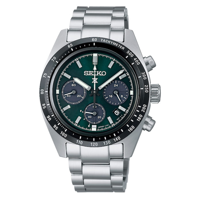 Prospex Deep Green Speedtimer Solar Chronograph 39mm Mens Watch