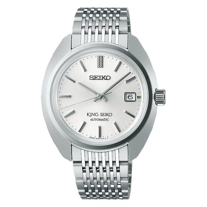 King Seiko 'Metropolis Silver' 6L 1969 Re-Interpretation 39.5mm Mens Watch
