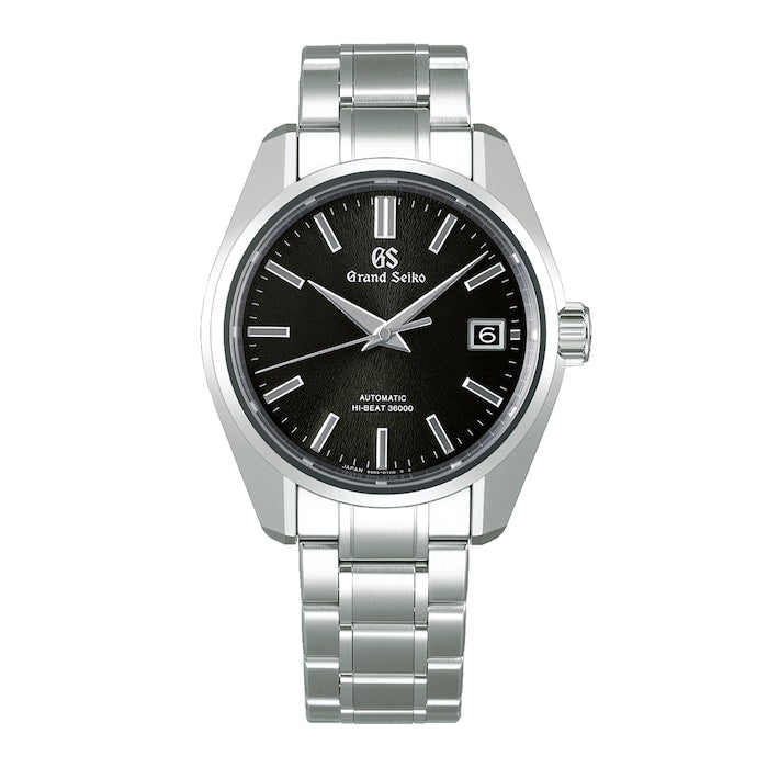 'Dusk Mount Iwate' 44GS Hi-Beat 40mm Mens Watch - Black