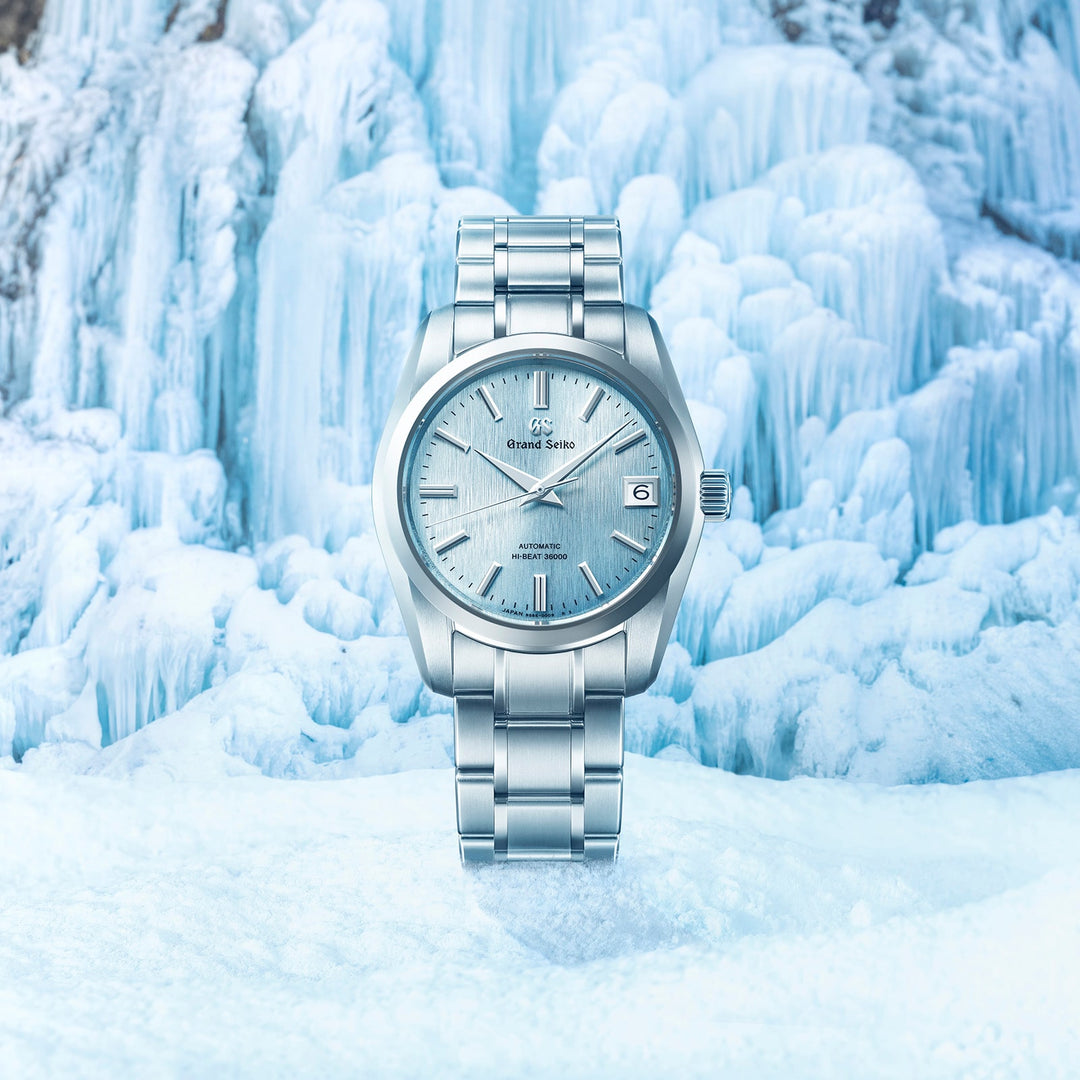 Grand Seiko Heritage Collection 37mm Mens Watch Blue