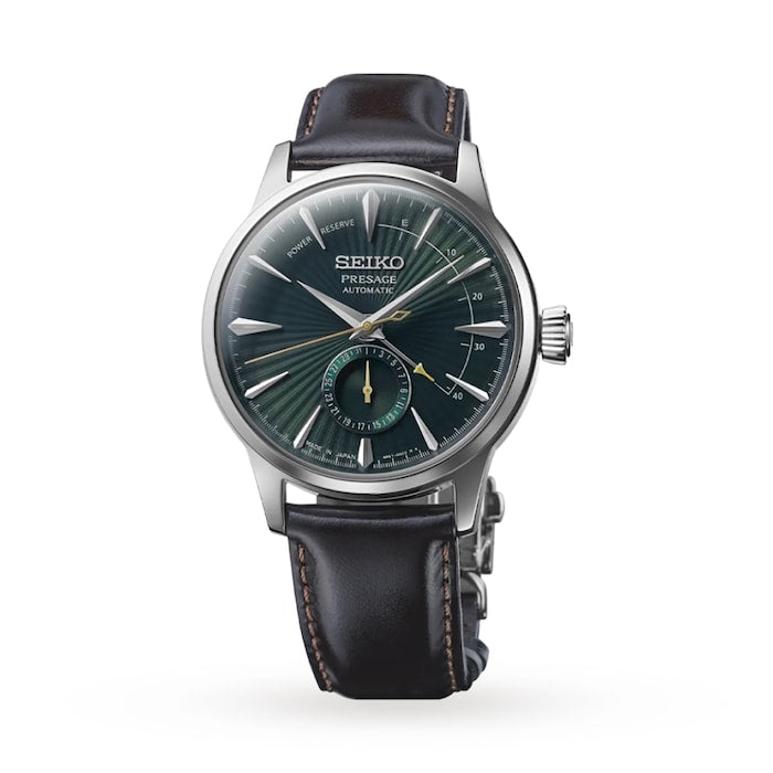 Cocktail Time 'Midnight Mockingbird' 40.5mm Mens Strap Watch