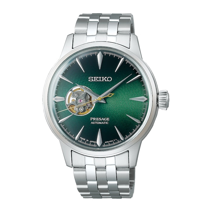 Presage Cocktail Time 40.5mm Mens Watch Green