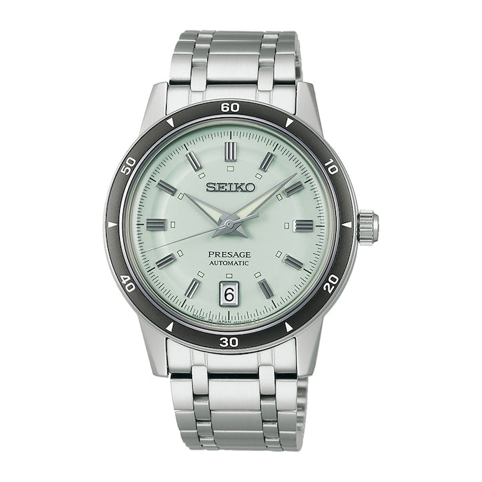 Presage Style 60s 39.5mm Mens Watch Ice Green