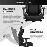 Anda seaT Kaiser Series 3 Large Gaming Chair, Black