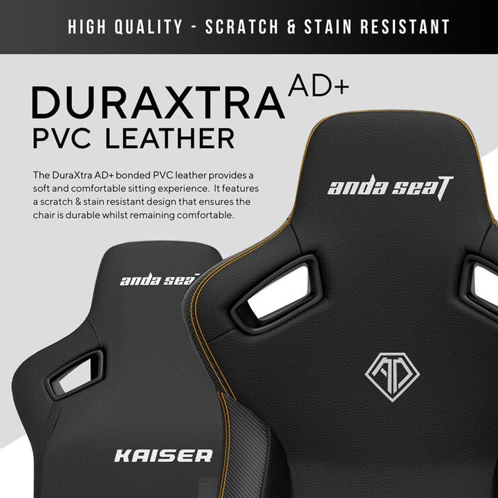 Anda seaT Kaiser Series 3 Large Gaming Chair, Black