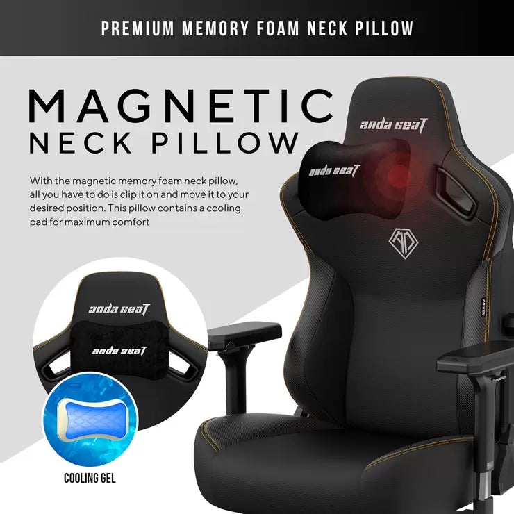 anda seaT Kaiser Series 3 Large Gaming Chair, Black