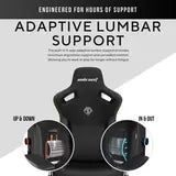 anda seaT Kaiser Series 3 Large Gaming Chair, Black