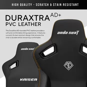 anda seaT Kaiser Series 3 Large Gaming Chair, Black
