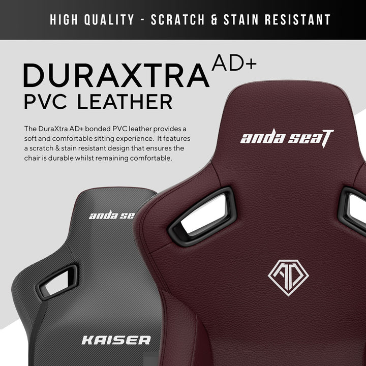 Anda seaT Kaiser Series 3 Large Gaming Chair, Maroon