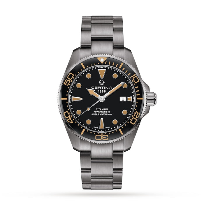 Aqua DS Action Diver Black Dial 43mm Mens Watch