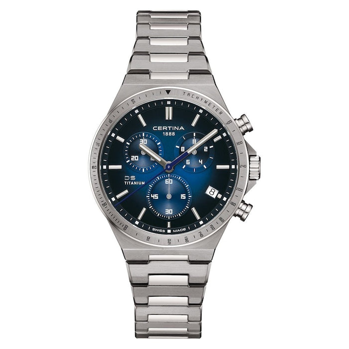 DS-7 Chronograph 41mm Mens Watch Blue