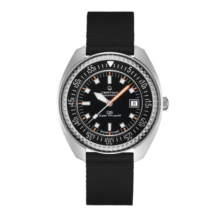 DS Super PH1000M 43.5mm Mens Watch Black
