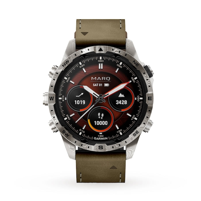 MARQ Adventurer (Gen 2) Damascus Steel Edition 46mm Smart Watch
