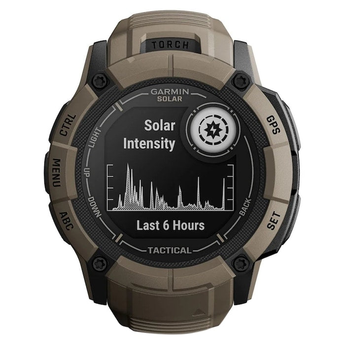 Instinct 2X Solar Tactical Edition 50mm Unisex Smart Watch Tan