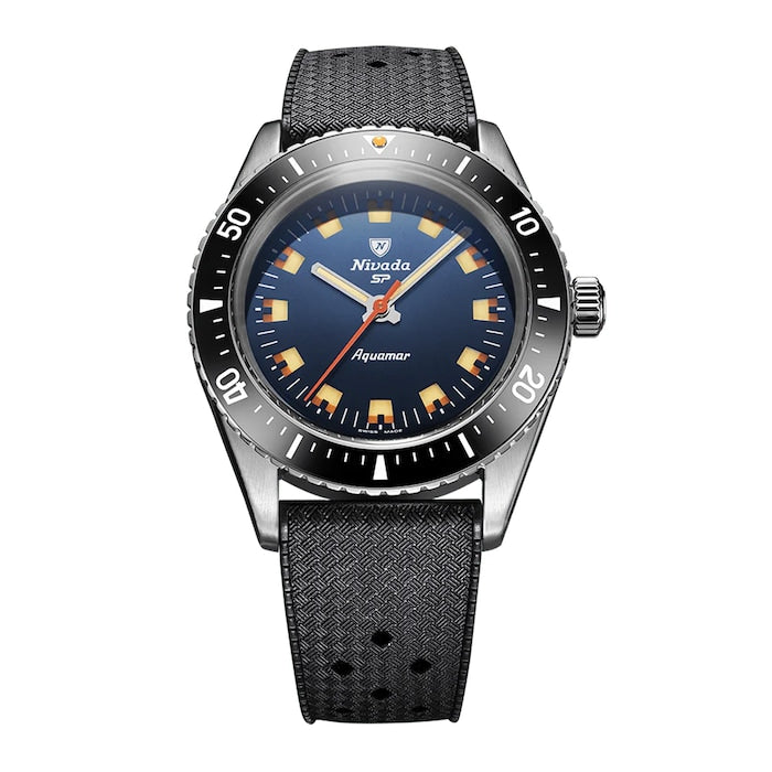 Aquamar Automatic 38mm Mens Watch Blue
