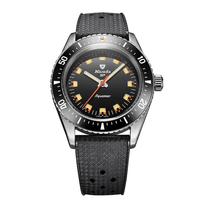 Aquamar Automatic 38mm Mens Watch Black