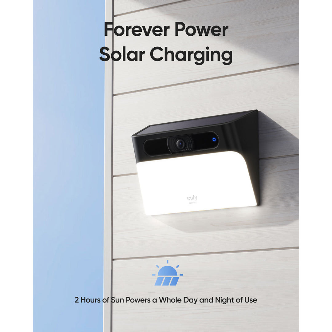 Eufy Solar Wall Light Cam S120 Duo Pack - No Monthly Fees