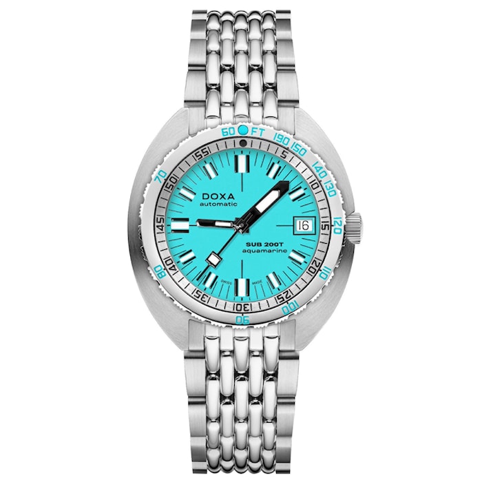 Sub 200T Aquamarine 39mm Mens Watch Turquoise
