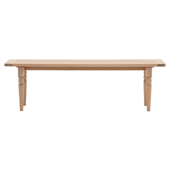 Gallery Eton Oak Dining Bench