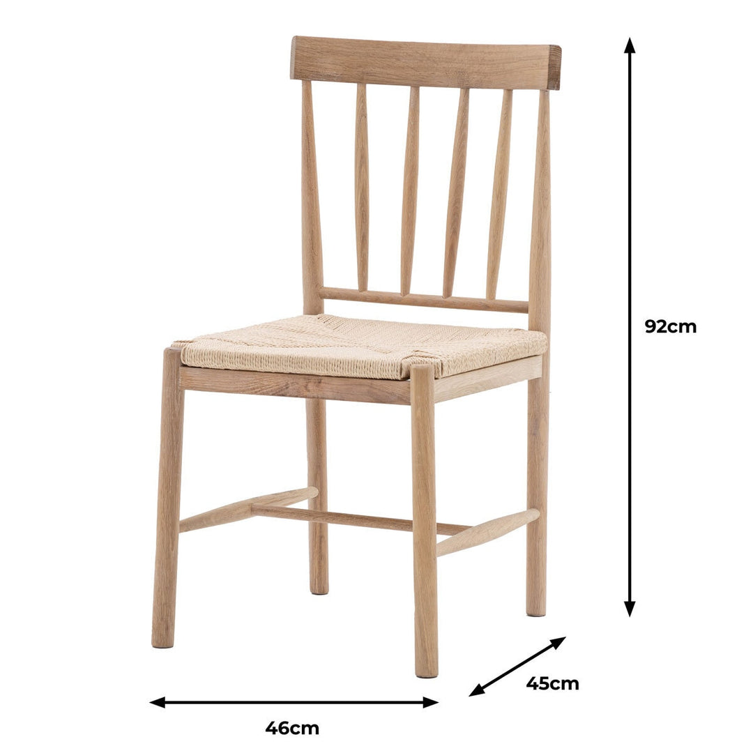 Gallery Eton Rope Dining Chair, 2 Pack
