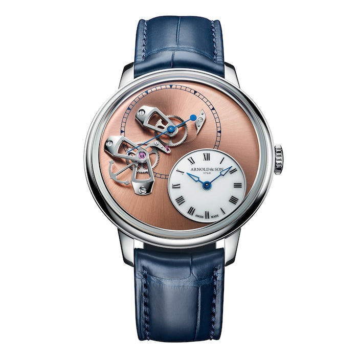 DSTB 42mm Platinum Limited Edition Mens Watch Salmon