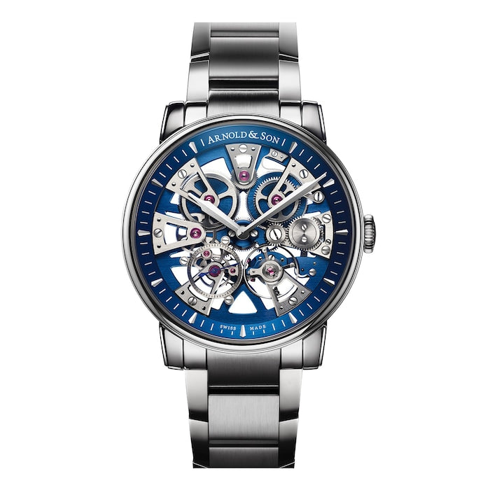Nebula 41.5mm Steel  Mens Watch Blue