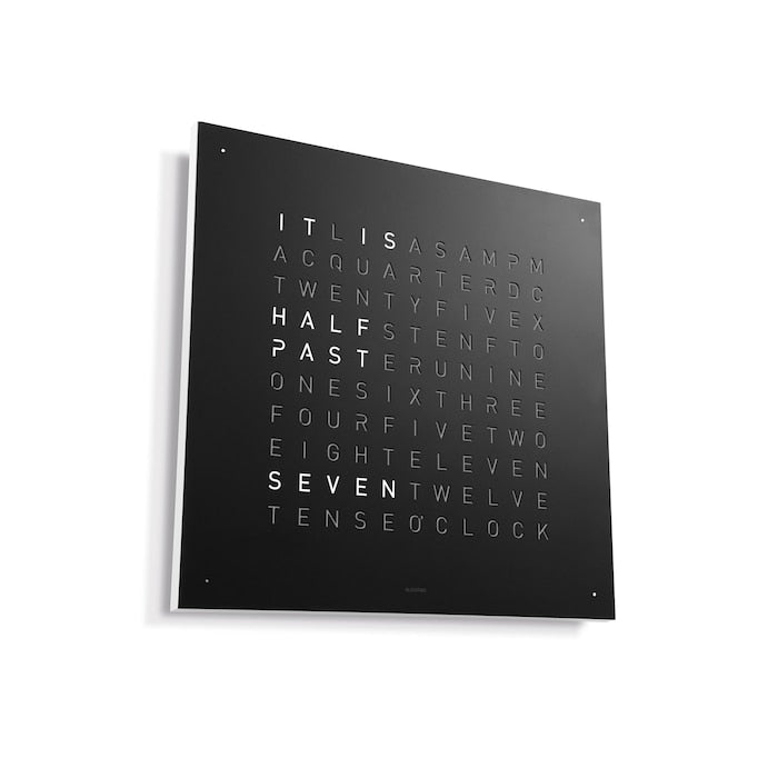 CLASSIC Stainless Steel Black Pepper Wall Clock 45cm