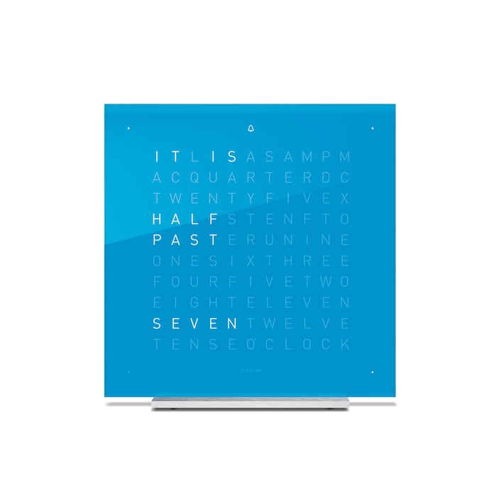 TOUCH Blue Candy Acrylic Table Clock 13.5cm