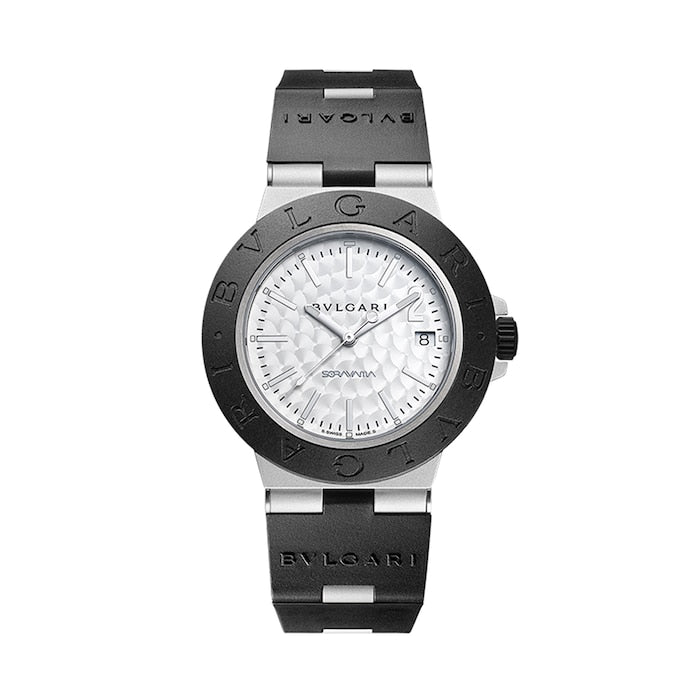 Aluminium Limited Edition 40mm Mens Watch Silver