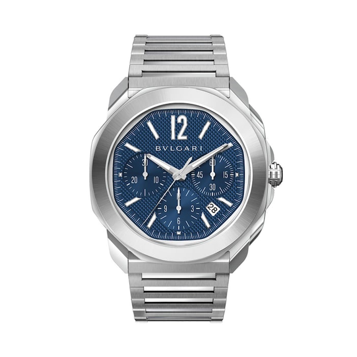 Octo Roma 42mm Mens Watch Blue