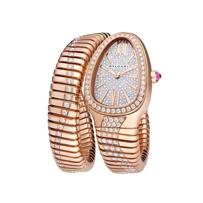 Serpenti Tubogas 35mm Ladies Watch Diamond