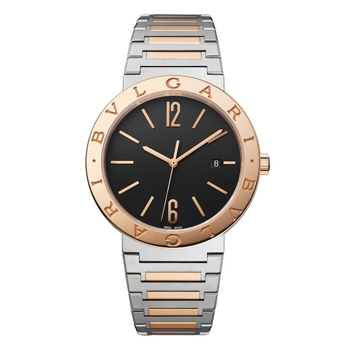 Bvlgari Bvlgari 41mm Mens Watch Black Stainless Steel