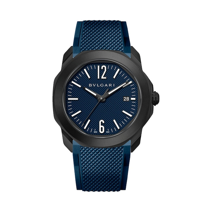 Octo Roma 41mm Limited Edition Watches Of Switzerland Group Centenary Mens Watch Blue