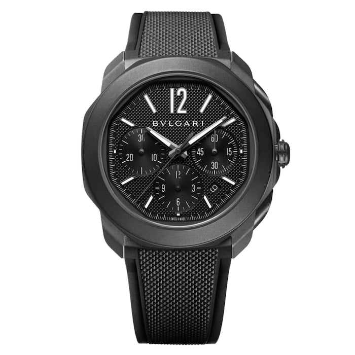 Octo Roma 41mm Mens Watch Black