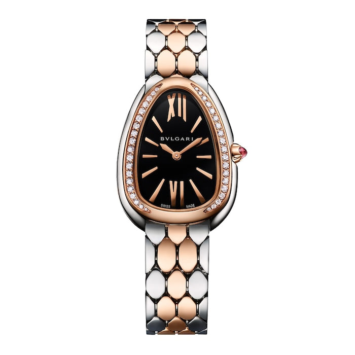Serpenti Seduttori 33mm Ladies Watch Black