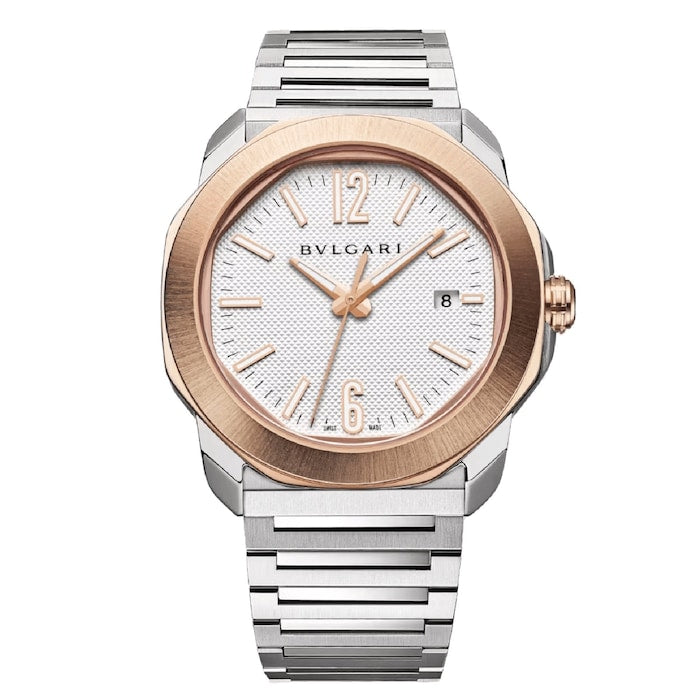 Octo Roma 41mm Mens Watch 18ct Rose Gold