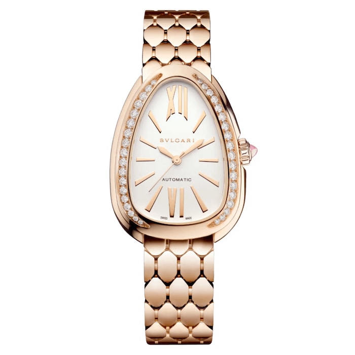 Serpenti Seduttori Automatic 34mm Ladies Watch 18ct Rose Gold