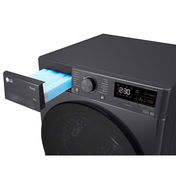 LG FDV709GN,9kg, Heat Pump Tumble Dryer, A++ Rated in Slate Grey
