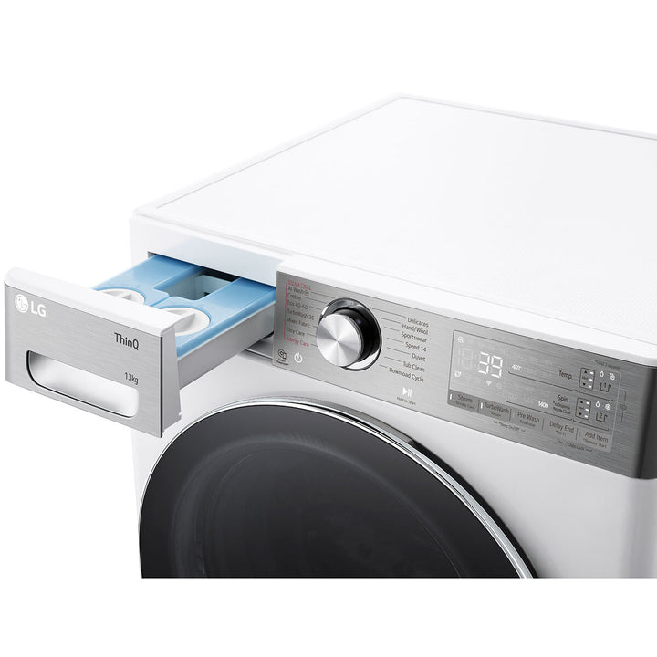 LG F4Y913WCTA1 13kg 1400rpm, Washing Machine, A Rated in White