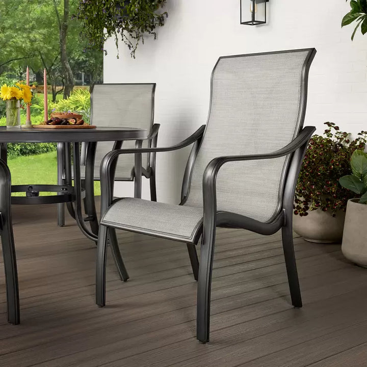 Agio Alki 5 Piece Sling Dining Set + Cover