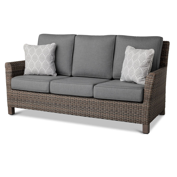 Agio McKinnon 4 Piece Woven Deep Seating Set + Cover