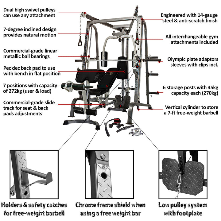 Marcy MD-9010G Deluxe Smith Machine