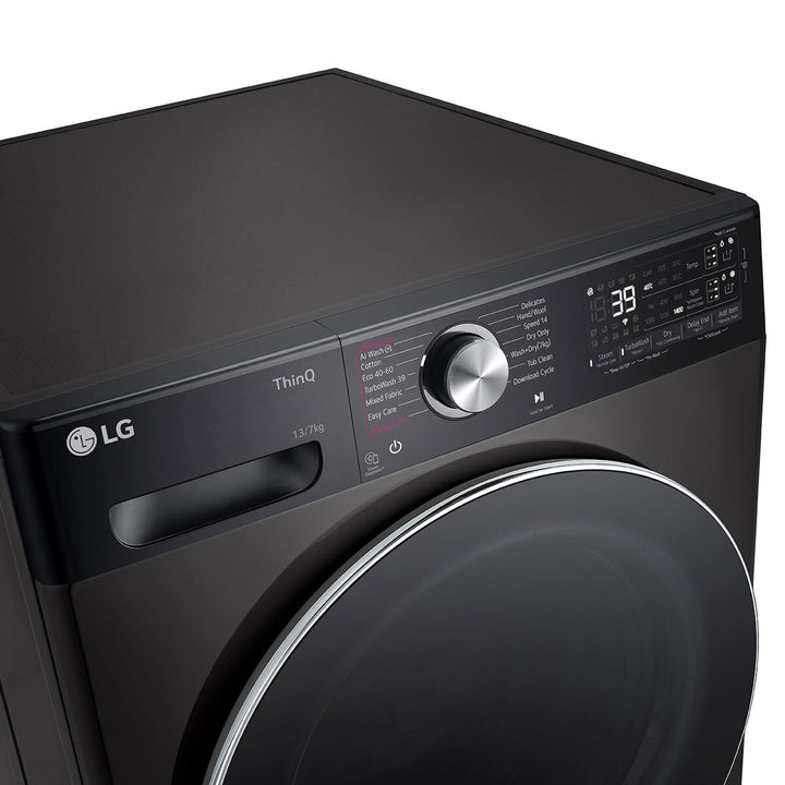 LG FWY937BCTA1 13kg/7kg, Washer Dryer, D Rated in Black