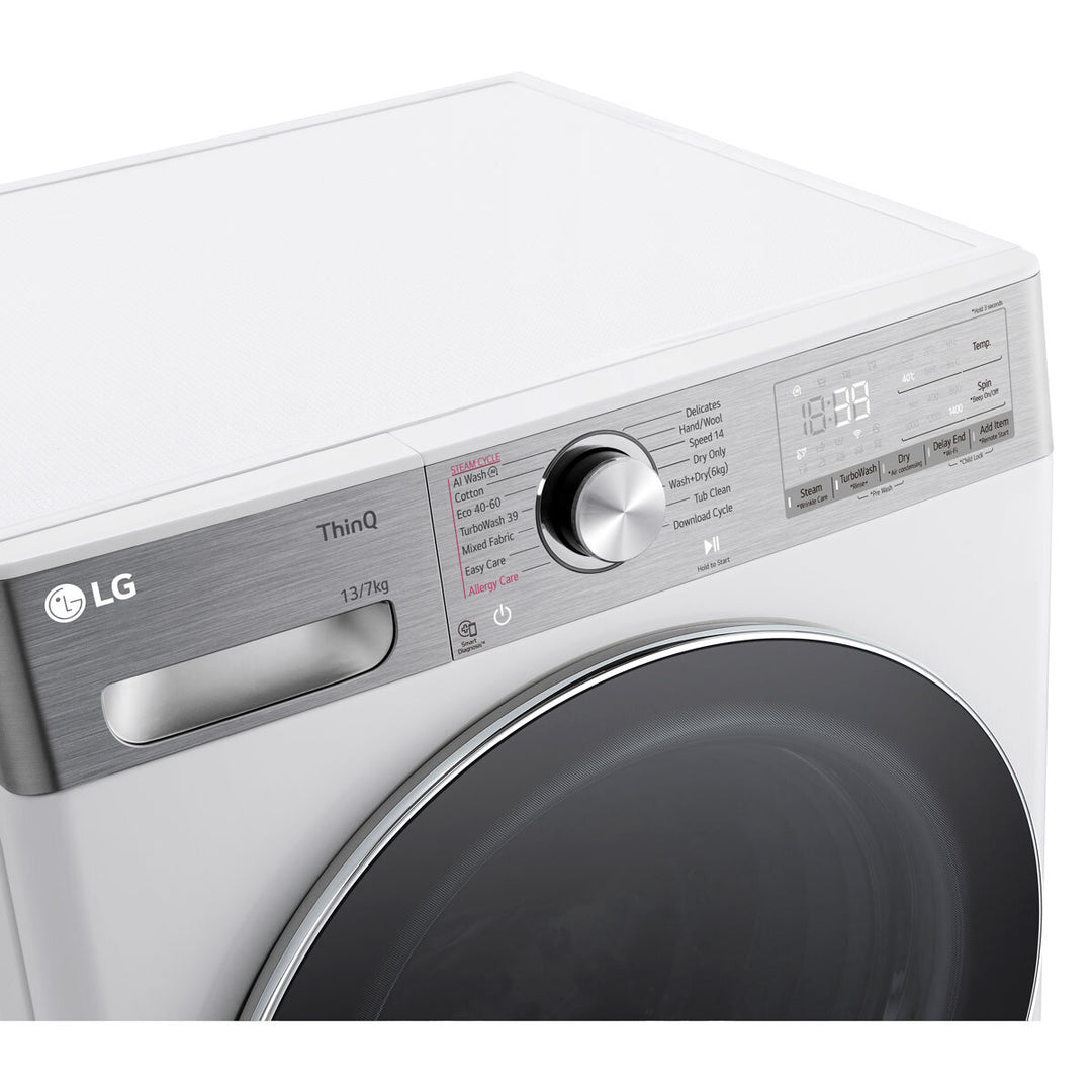 LG FWY937WCTA1 13kg/7kg, Washer Dryer, D Rated in White