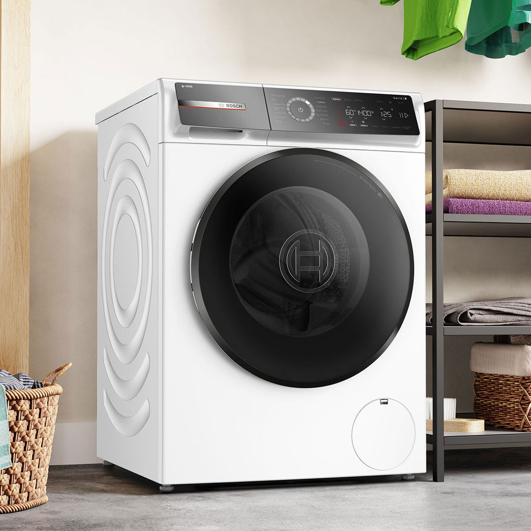 Bosch WGB256A1GB Series 8 10kg Washing Machine, A Rated in White