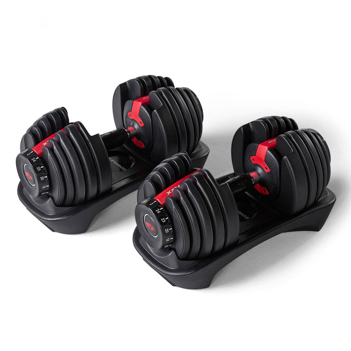 Bowflex SelectTech 552i Adjustable Dumbbells with Stand and 3.1S Bench