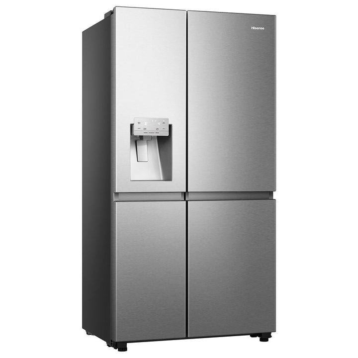 Hisense RS818N4TIC, Side by Side Fridge Freezer, C Rated in Stainless Steel